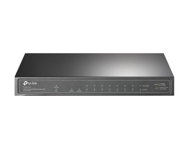 TP-Link 10p TL-SG1210P (9x10/100/1000Mbit 1xSFP, 8xPoE+) - 693733 - zdjęcie 5